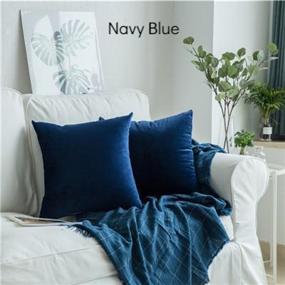 Silky Velvet Cushion Cover - Nordic Side - 