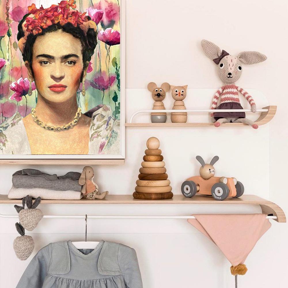 Watercolour Portrait of Frida - Nordic Side - 
