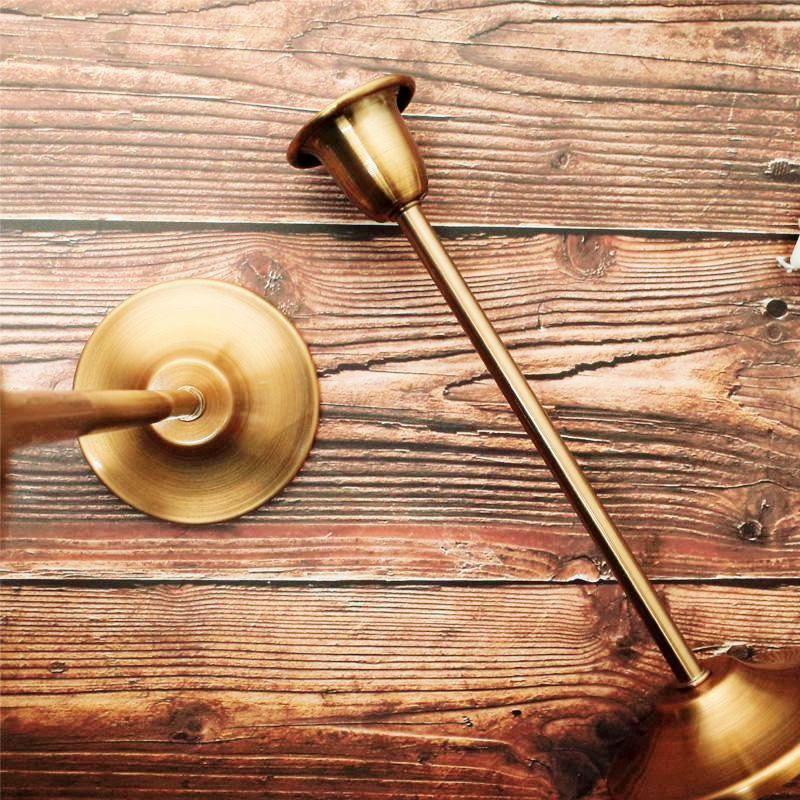 Set of 2 Modern Bronze Candleholder - Nordic Side - 