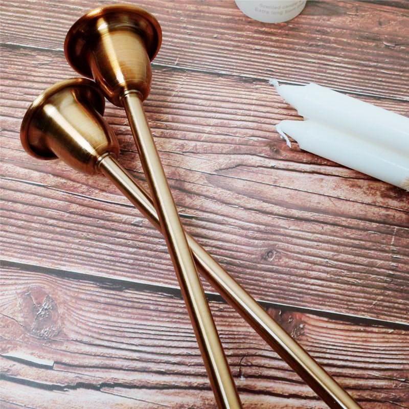 Set of 2 Modern Bronze Candleholder - Nordic Side - 