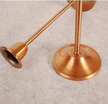 Set of 2 Modern Bronze Candleholder - Nordic Side - 