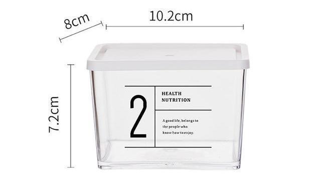 Dous - Acrylic Snack Storage - Nordic Side - 01-29
