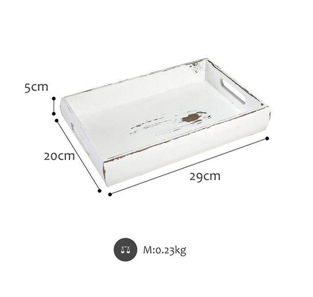 Retro Square Tray - Nordic Side - 