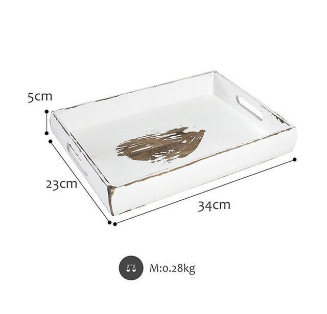 Retro Square Tray - Nordic Side - 
