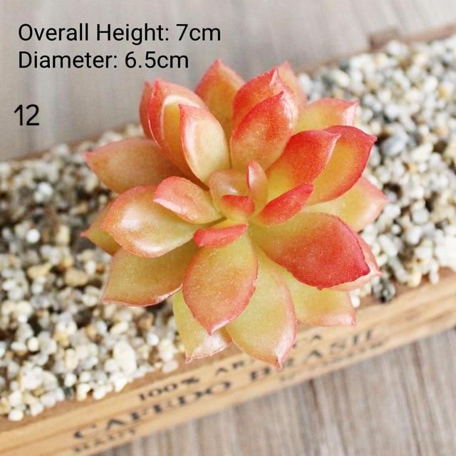 Red Artificial Succulent - Nordic Side - 