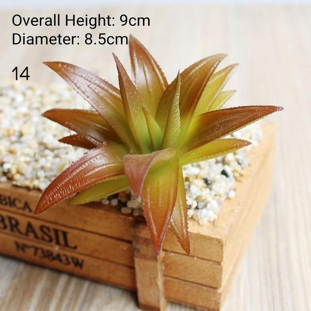 Red Artificial Succulent - Nordic Side - 