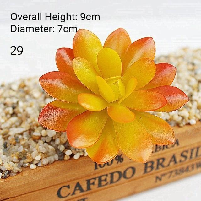 Red Artificial Succulent - Nordic Side - 