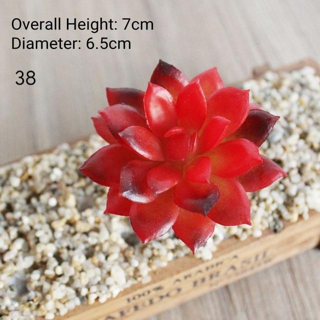Red Artificial Succulent - Nordic Side - 