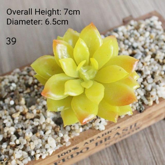 Red Artificial Succulent - Nordic Side - 