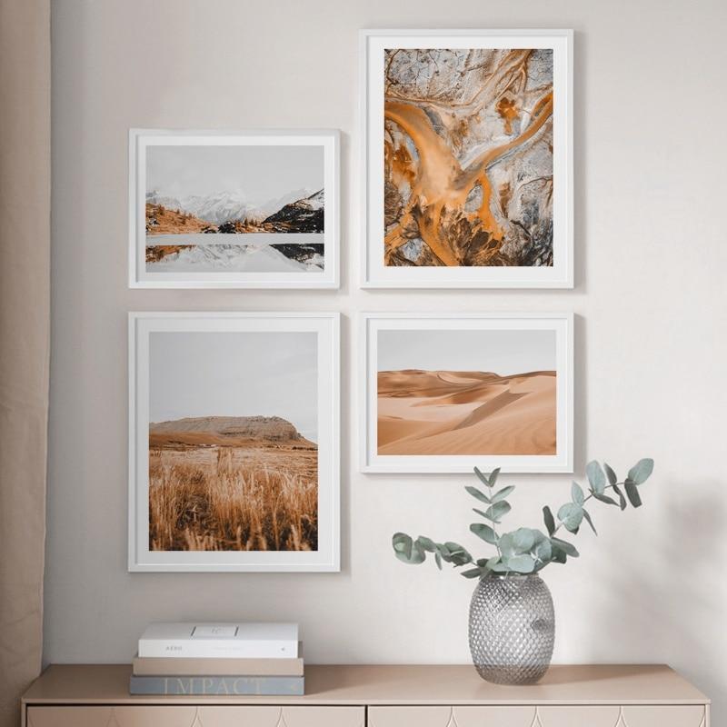Desert Landscape Wall Art - Nordic Side - 