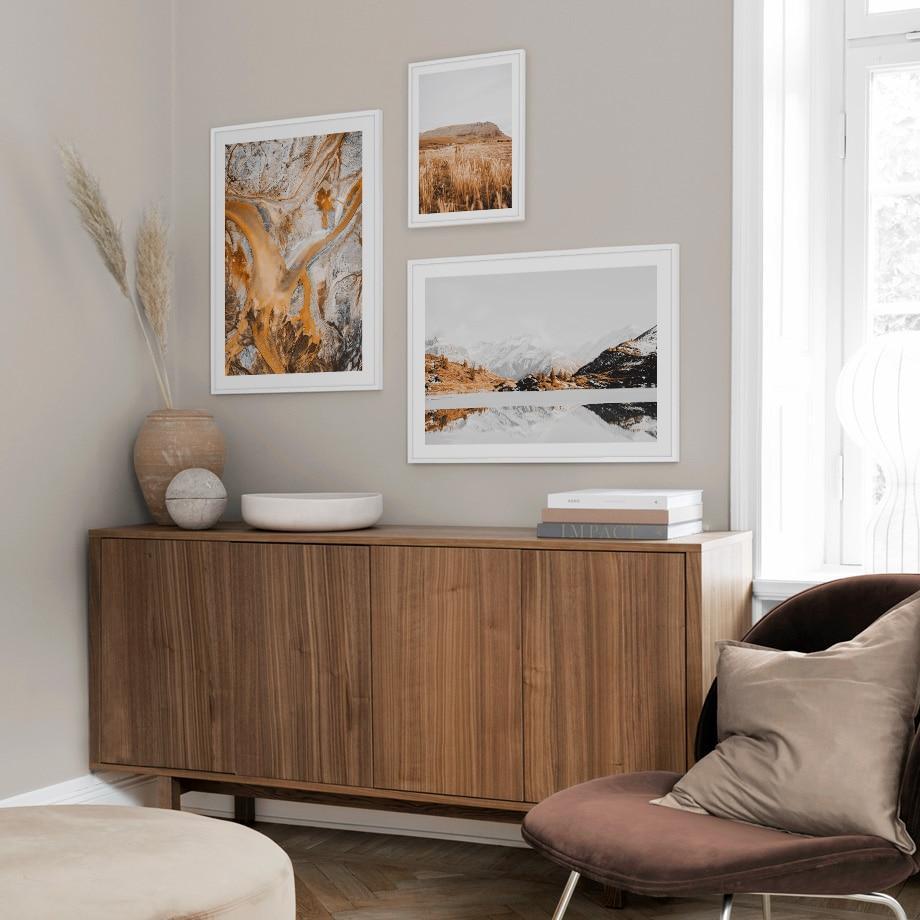 Desert Landscape Wall Art - Nordic Side - 