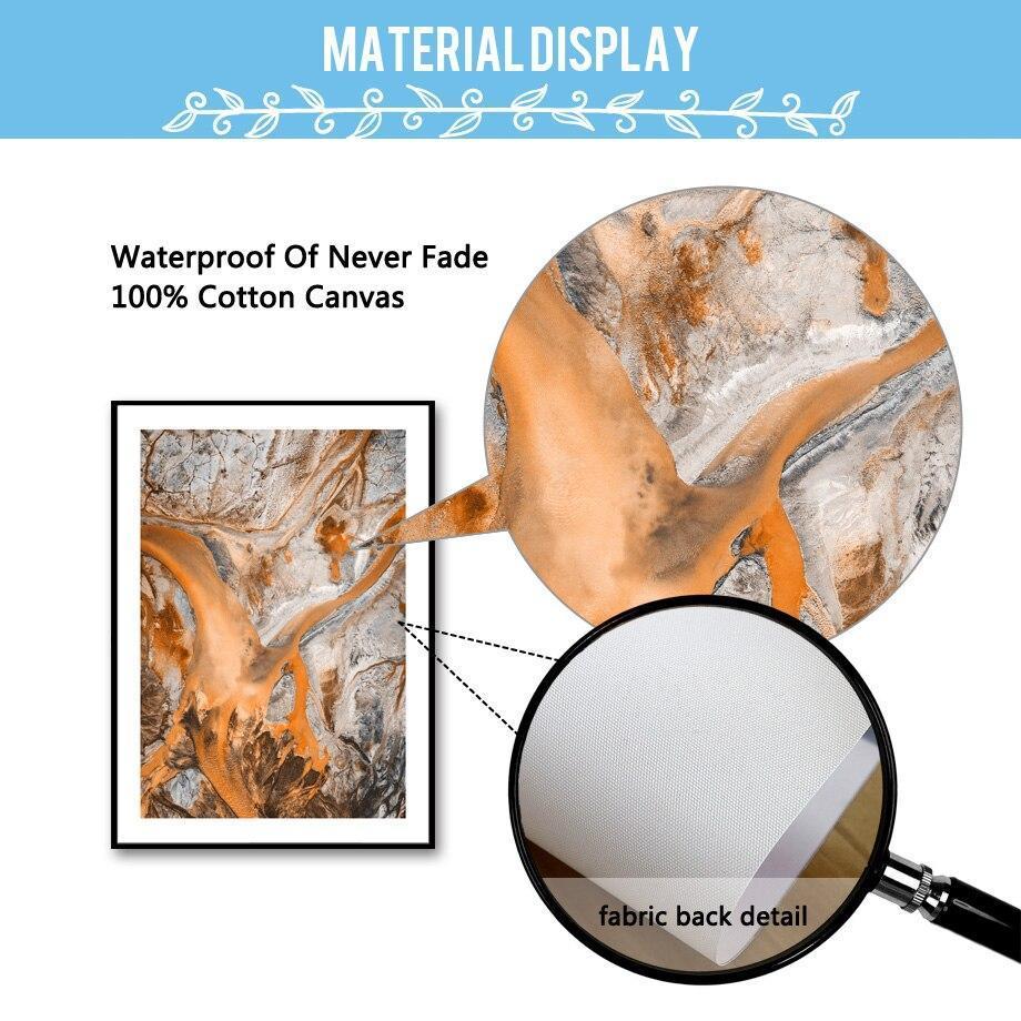 Desert Landscape Wall Art - Nordic Side - 