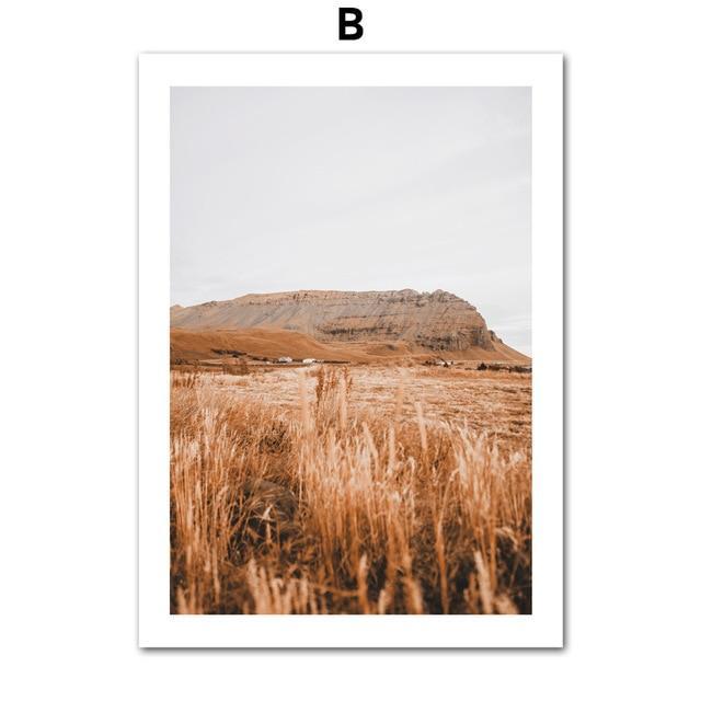 Desert Landscape Wall Art - Nordic Side - 