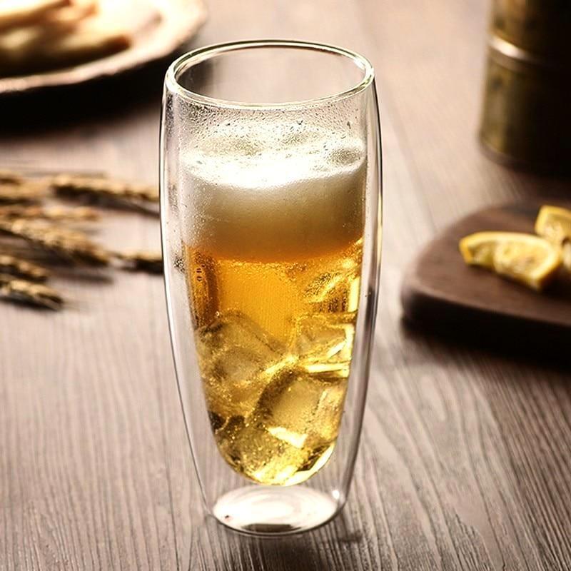 Double Glass Cup - Nordic Side - 