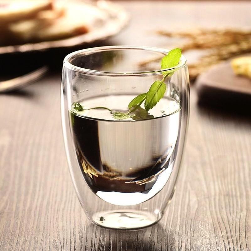 Double Glass Cup - Nordic Side - 