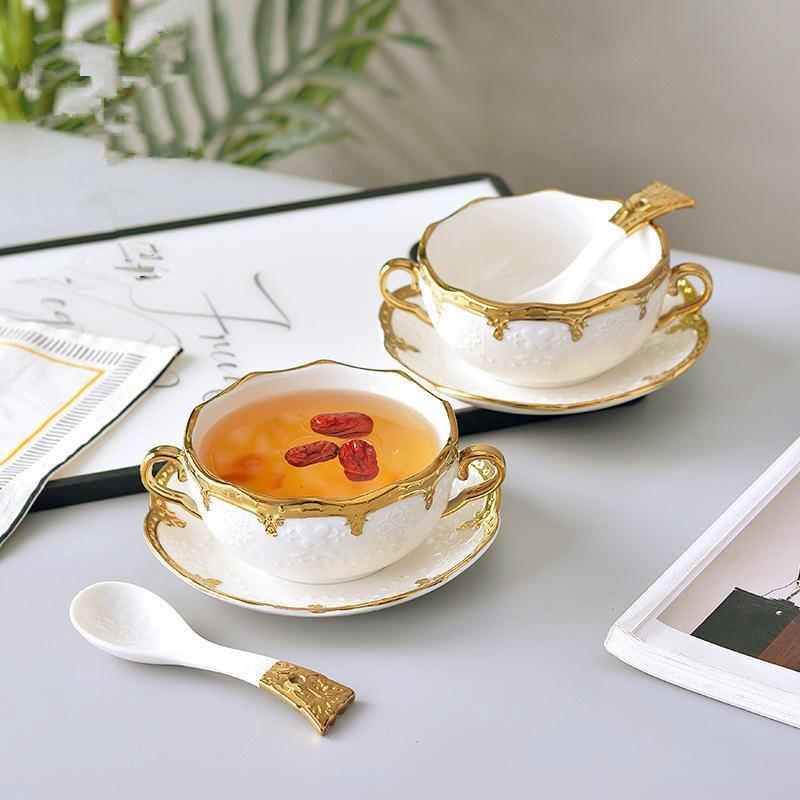 Golden Soup Bowl - Nordic Side - 