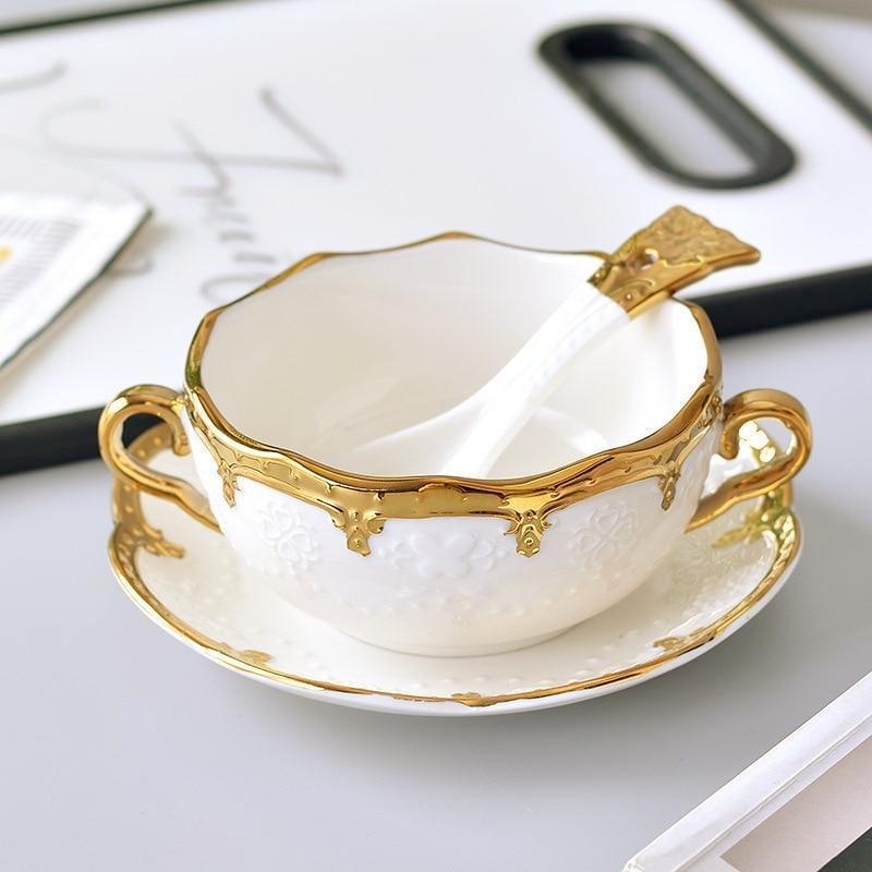 Golden Soup Bowl - Nordic Side - 