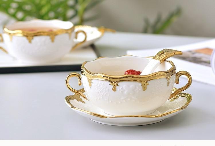 Golden Soup Bowl - Nordic Side - 