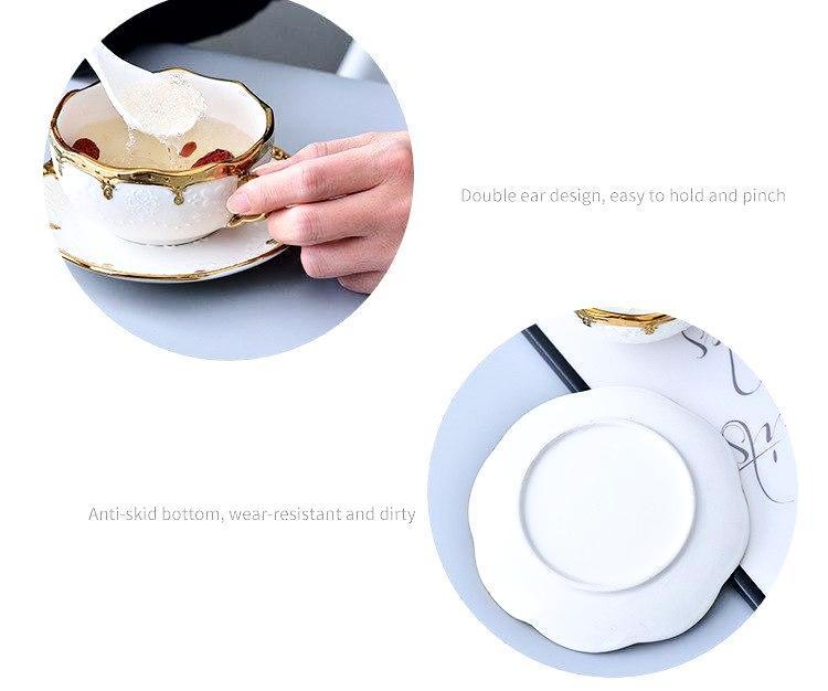 Golden Soup Bowl - Nordic Side - 