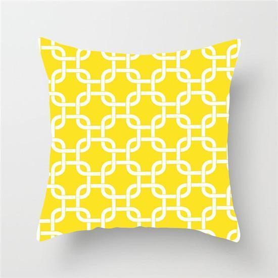 Xavier - Geometric Pattern Display Pillow Case - Nordic Side - 07-25, discovery, us-ship