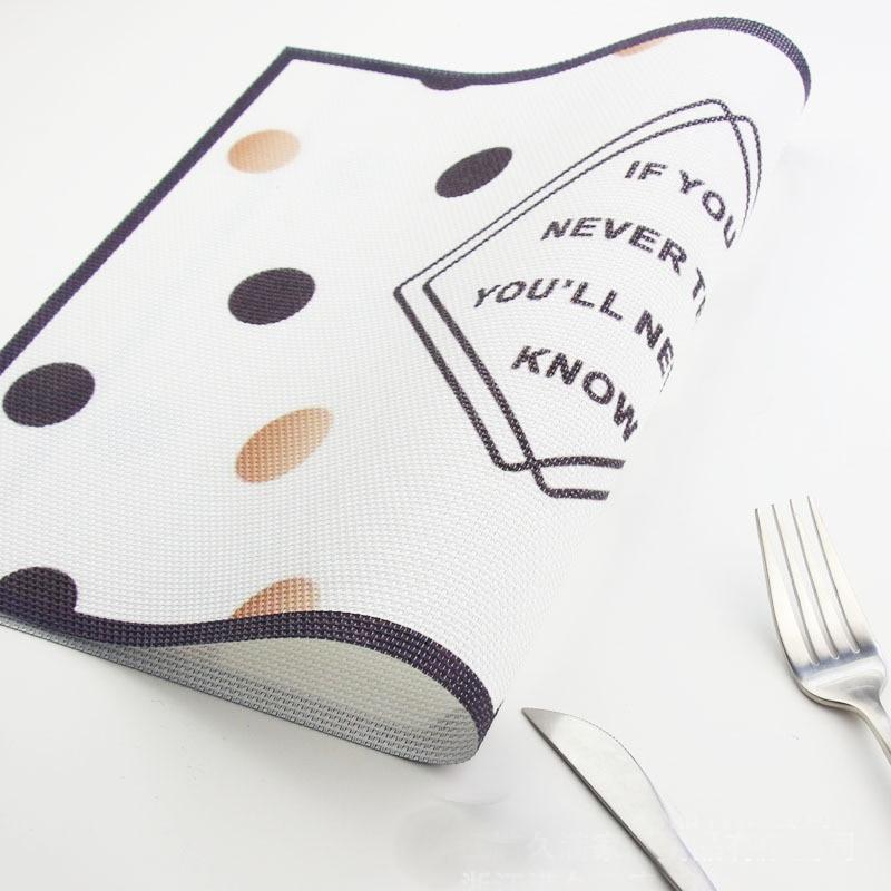 Plant Print Table Mat - Nordic Side - 