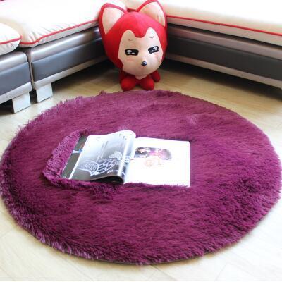 Fergus - Thick Round Area Rug - Nordic Side - 04-23, area-rug, feed-cl0-over-80-dollars, round-rug, rug, shaggy-rug, thick-rug