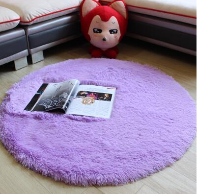 Fergus - Thick Round Area Rug - Nordic Side - 04-23, area-rug, feed-cl0-over-80-dollars, round-rug, rug, shaggy-rug, thick-rug