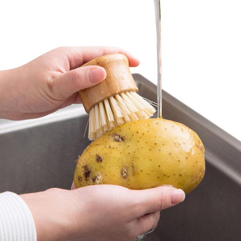 Single Bamboo Cleaning Brush - Nordic Side - 