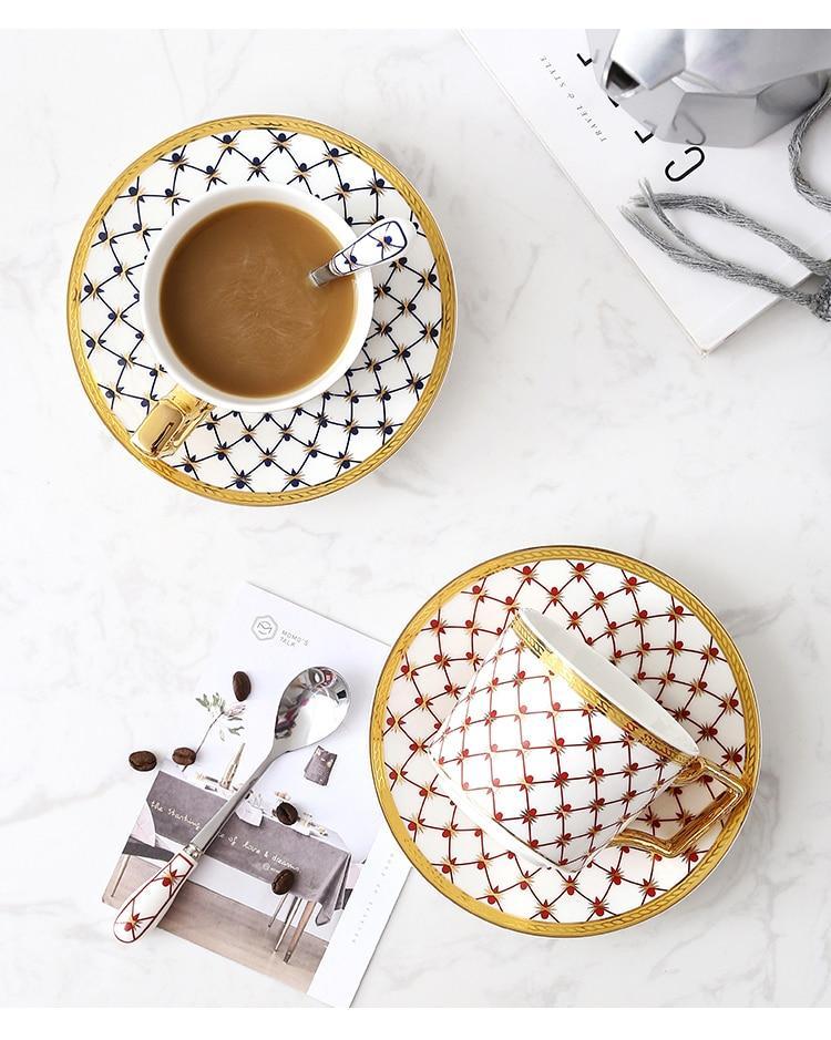 Art Deco Tea Cup Set - Nordic Side - 