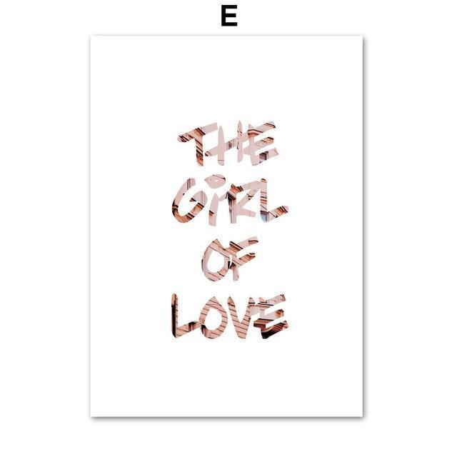 Pink Streets Wall Art - Nordic Side - 