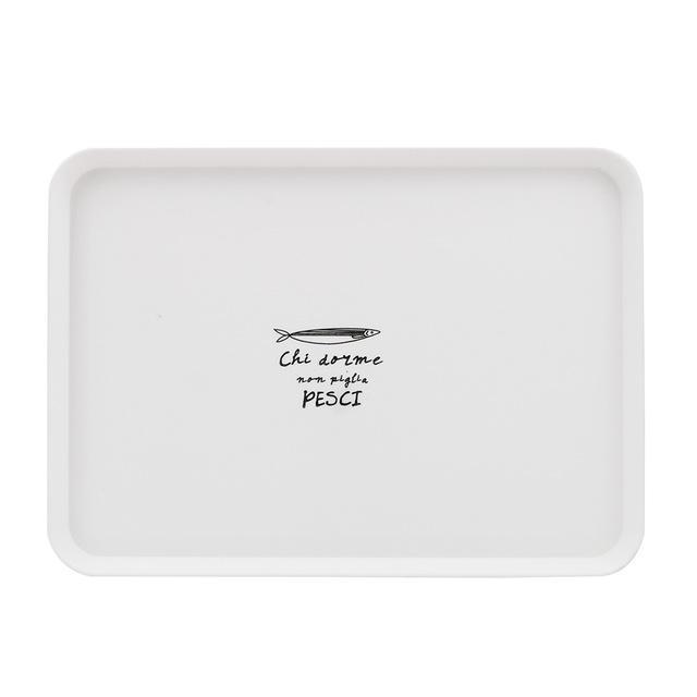 Cartoon White Tray - Nordic Side - 