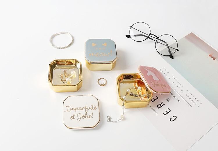 Gold Jewelry Case - Nordic Side - 