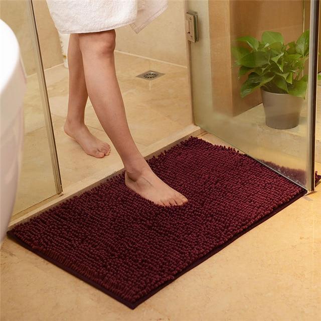 Hartley - Non-Slip Shaggy Microfiber Mat - Nordic Side - 04-23