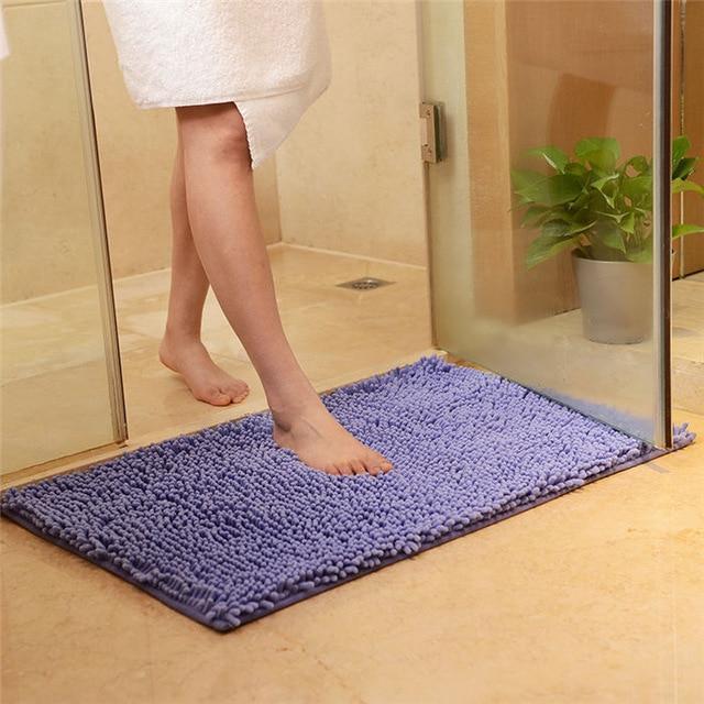 Hartley - Non-Slip Shaggy Microfiber Mat - Nordic Side - 04-23
