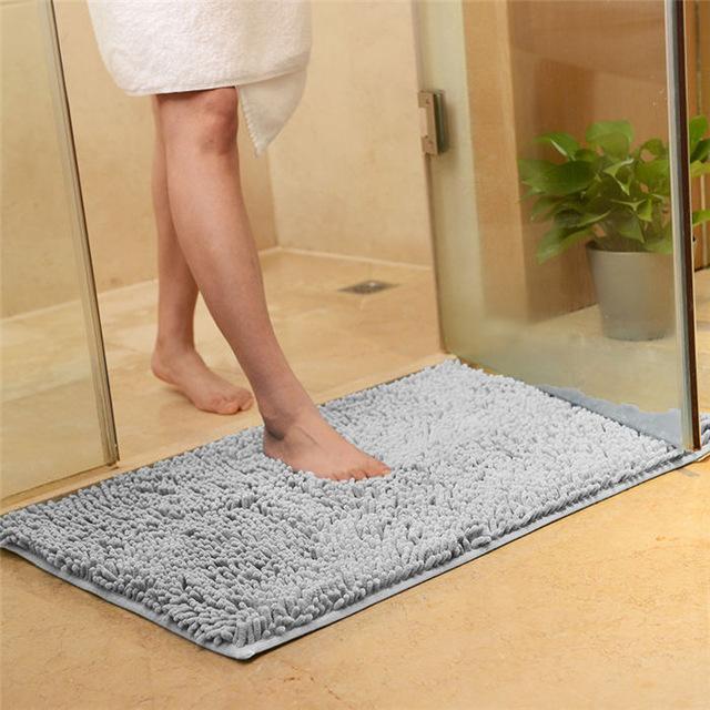 Hartley - Non-Slip Shaggy Microfiber Mat - Nordic Side - 04-23