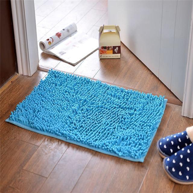 Hartley - Non-Slip Shaggy Microfiber Mat - Nordic Side - 04-23
