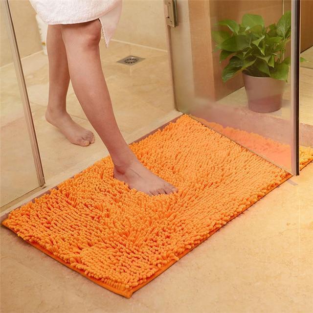 Hartley - Non-Slip Shaggy Microfiber Mat - Nordic Side - 04-23