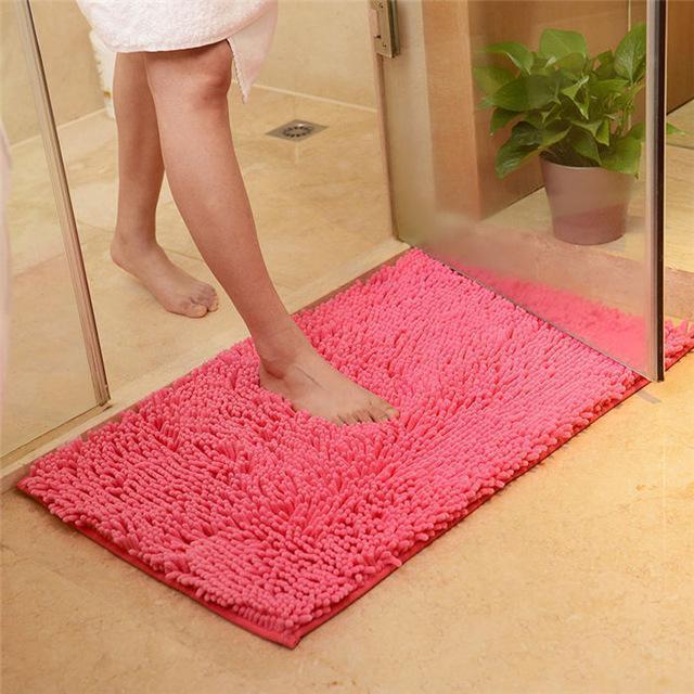Hartley - Non-Slip Shaggy Microfiber Mat - Nordic Side - 04-23