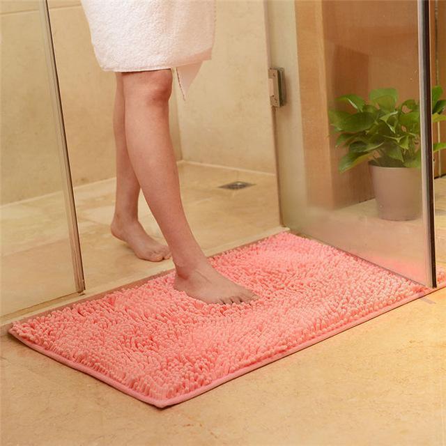 Hartley - Non-Slip Shaggy Microfiber Mat - Nordic Side - 04-23