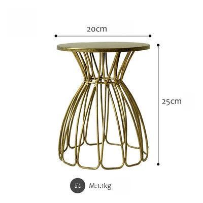 Vintage Resin Gold Trays - Nordic Side - 