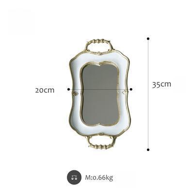 Vintage Resin Gold Trays - Nordic Side - 