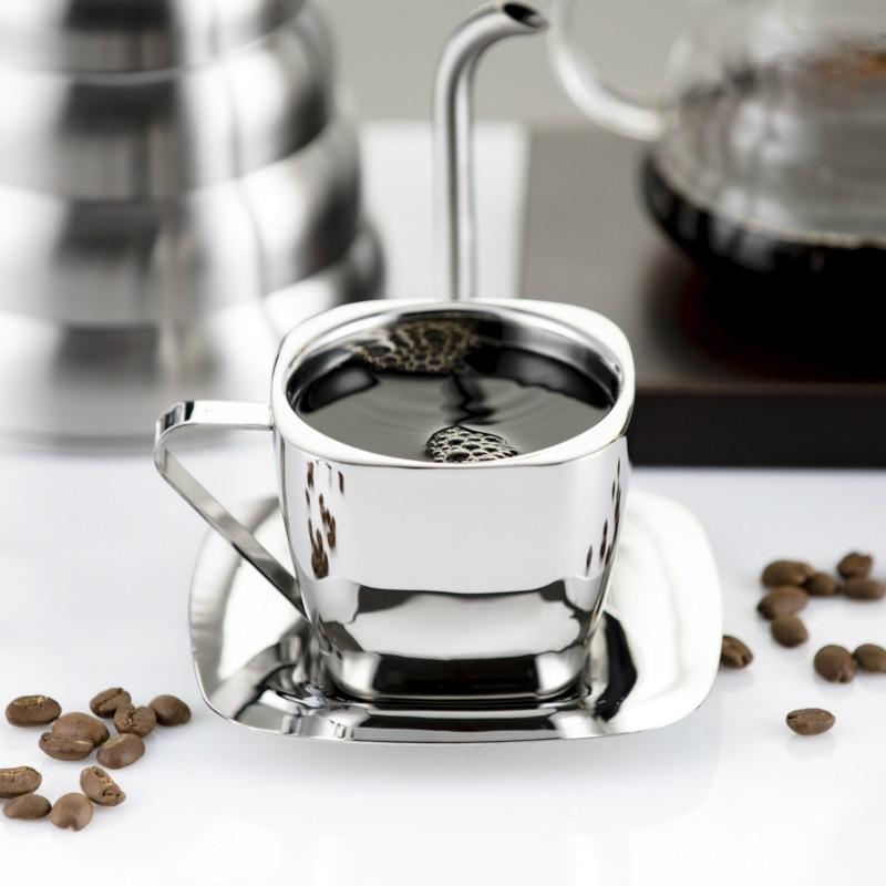 Simple Stainless Cup Set - Nordic Side - 