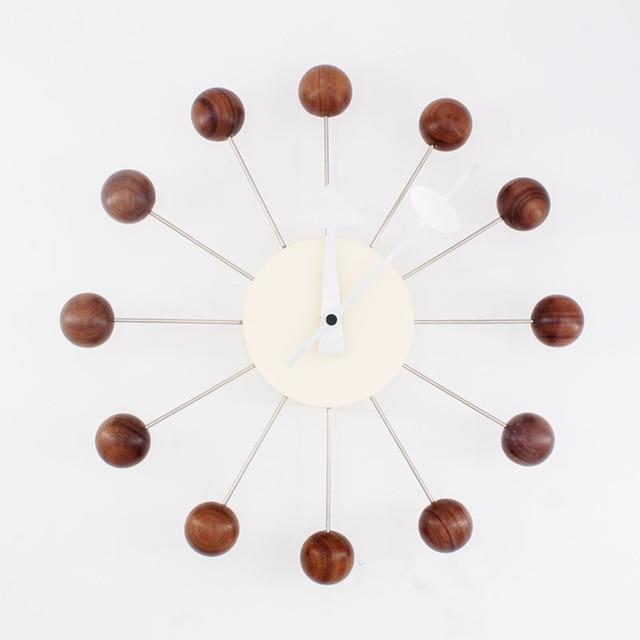 Neruda - Modern Nordic Wooden Clock - Nordic Side - 05-14, feed-cl0-over-80-dollars, modern-wall-clock