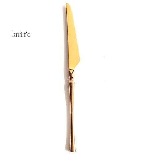 Antique Mirror Rose Gold Cutlery - Nordic Side - 