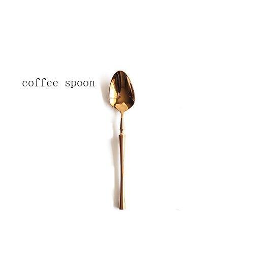 Antique Mirror Rose Gold Cutlery - Nordic Side - 