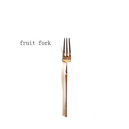 Antique Mirror Rose Gold Cutlery - Nordic Side - 