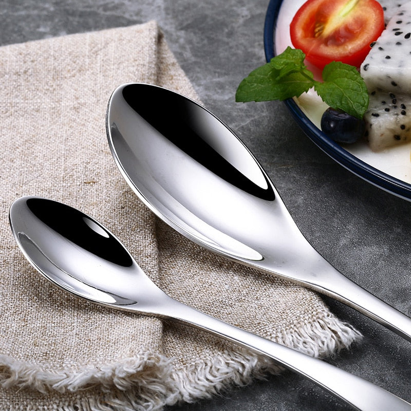 Jet Silver Cutlery Set