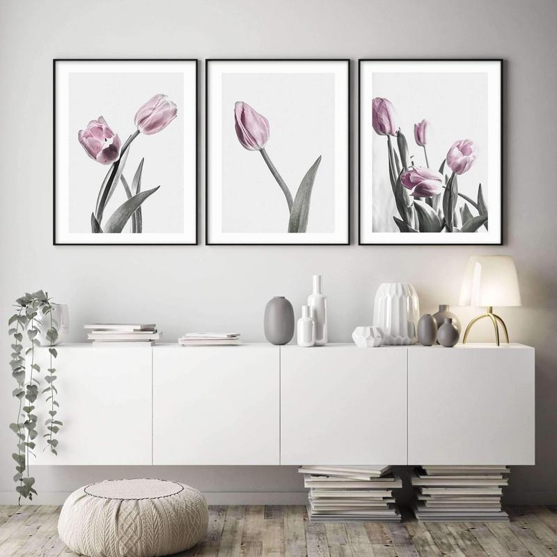 Pale Pink Tulips - Nordic Side - 