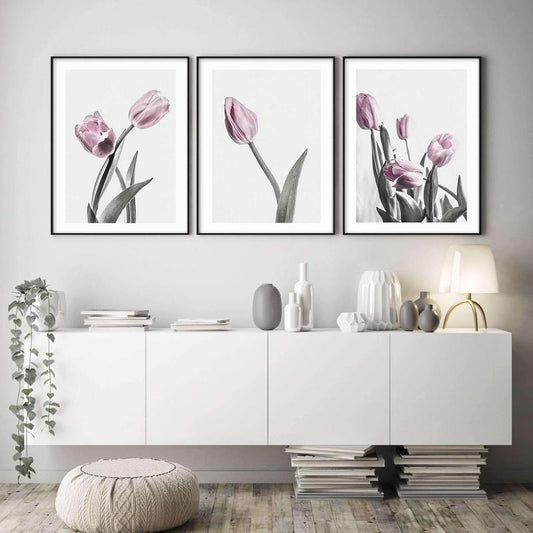 Pale Pink Tulips - Nordic Side - 