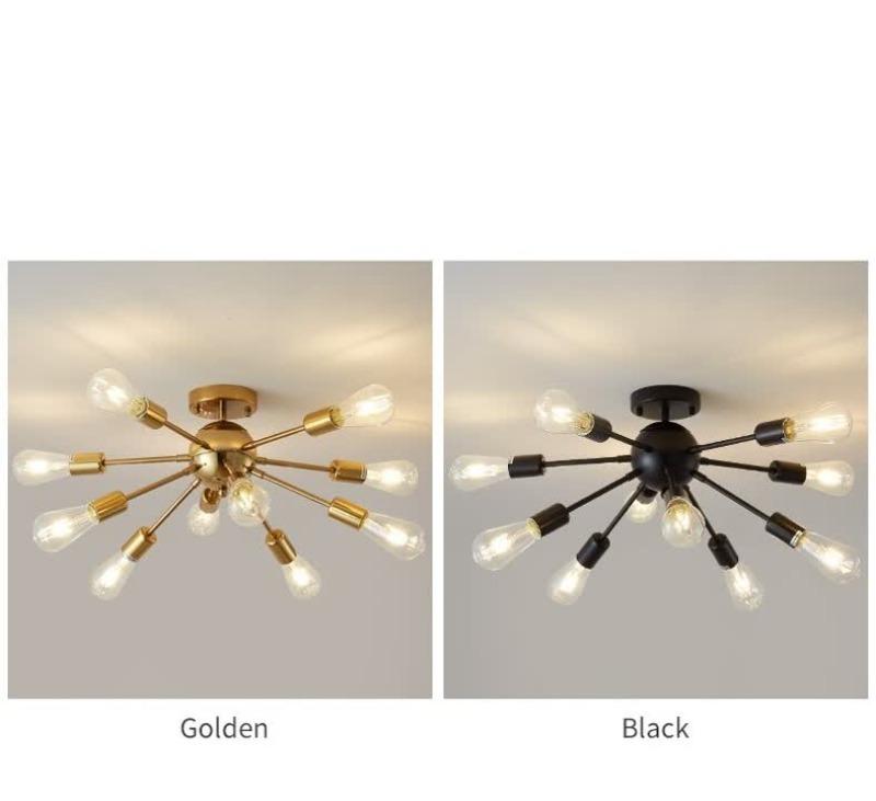 Grande Vintage Starburst Ceiling Light